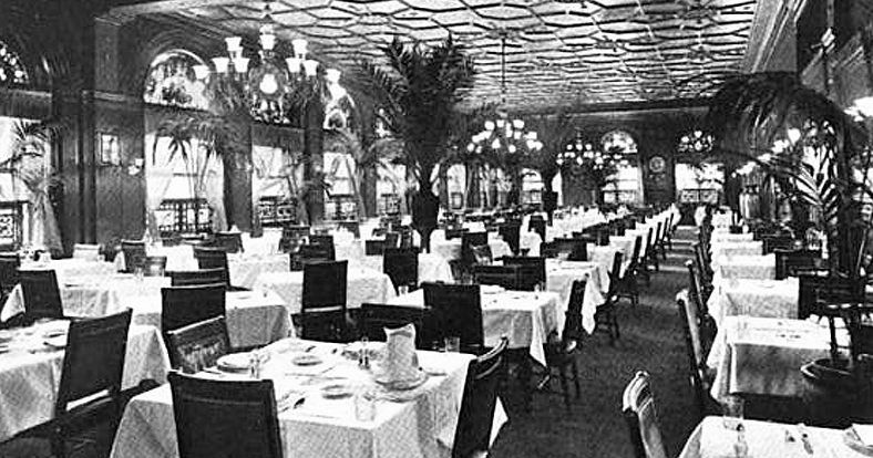 Young's Hotel Dining Room - Site of many early HOS Meetings